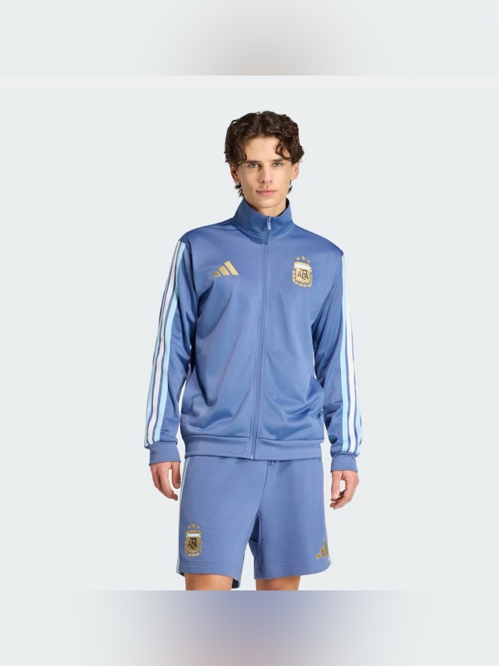 🇦🇷 adidas x AFA Argentina DNA Track Jacket Crew Blue JZ6289